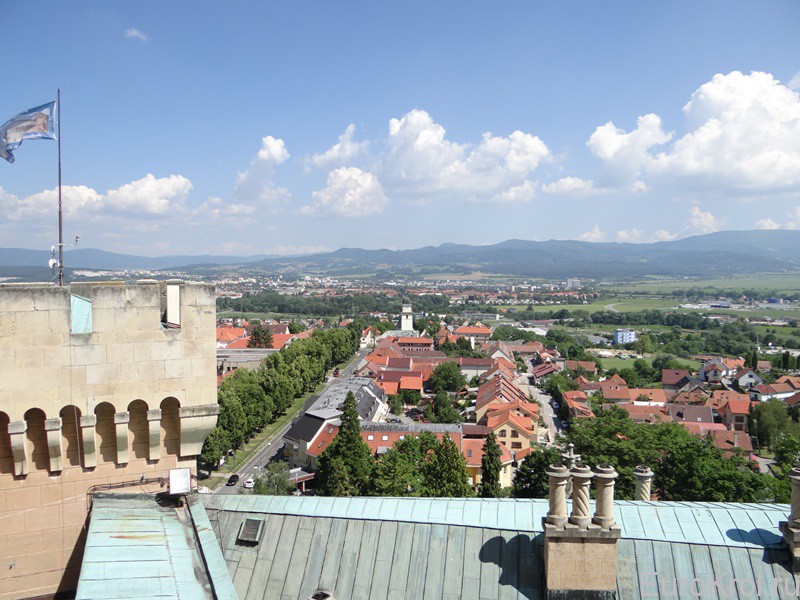 Замок в словацком городе Бойнице