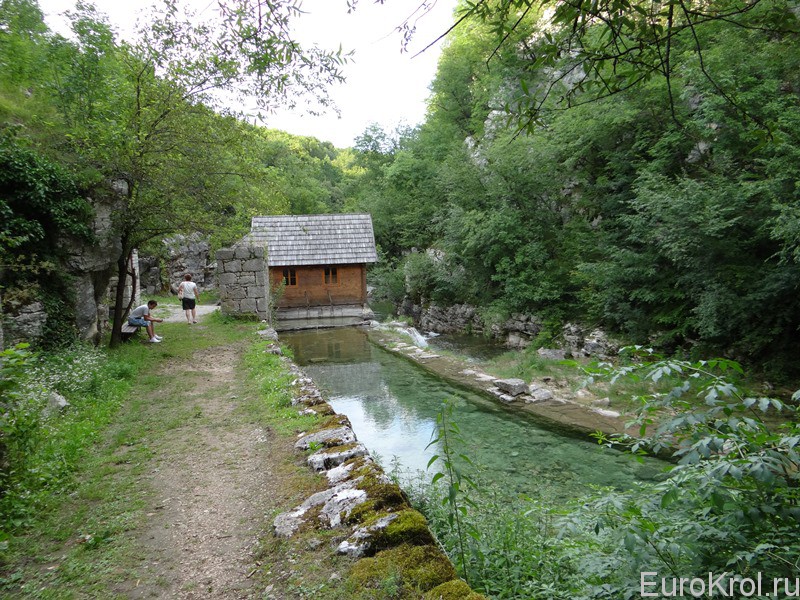 Водяная мельница в Хорватии