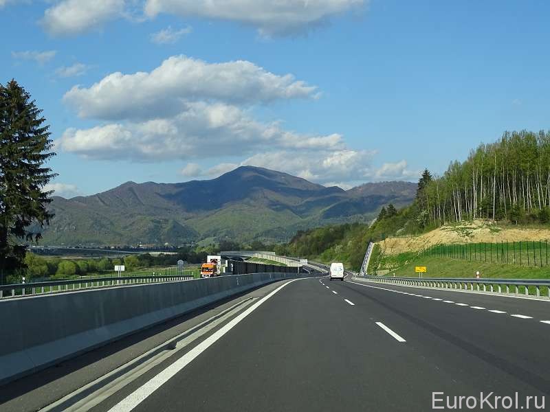 Словакия дорога