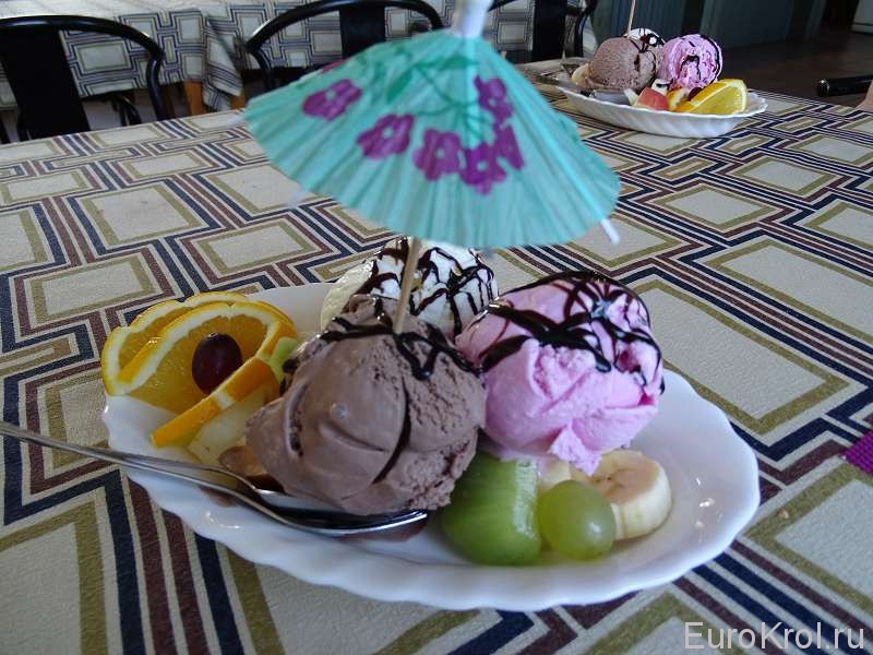 Мороженое в летнюю жару