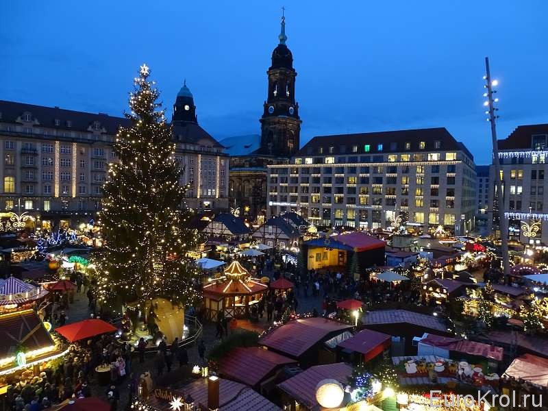 Рождественская ярмарка Штрицельмаркт(Striezelmarkt)